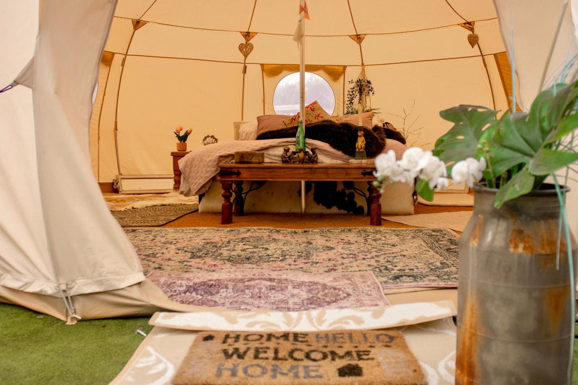 The Follies Glamping Luxury tent *